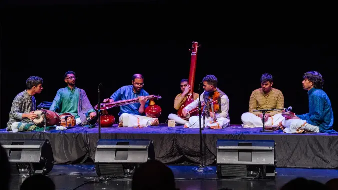 Performance photograph from a Roopa Arts Cultural Center production