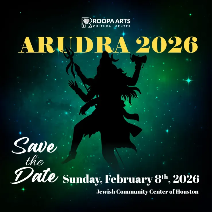 Arudra 2026 save the date